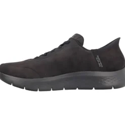 Baskets*Skechers Slip Ins Go Walk Flex Smooth Motion Black